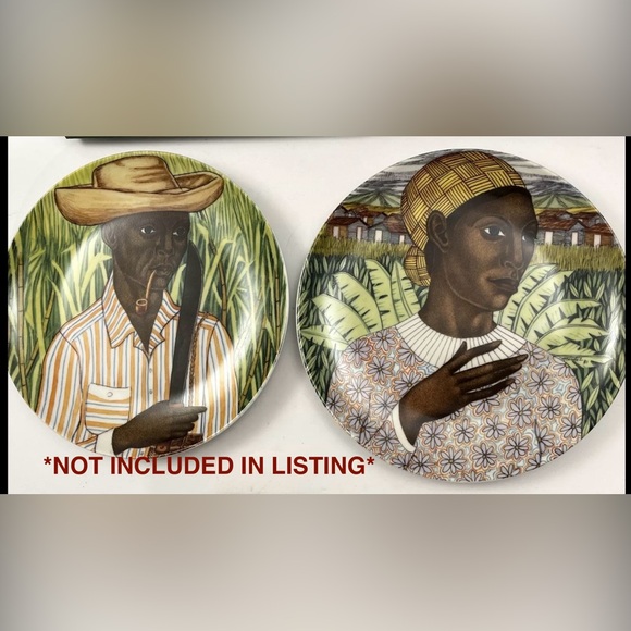 Arte de Café Ltd. Series Dessert Size Plates Artist Jennaro Gonzàlez Pacheco - Picture 12 of 14